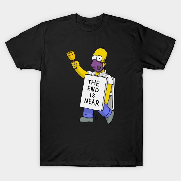 THE END IS NEAR T-Shirt by Tabryant